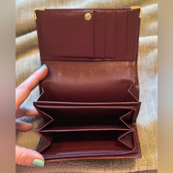 VGUC Authentic Cartier Compact Wallet - Picture 14 of 16